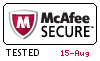 Pass4Sure secured by Mcafee