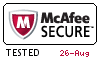 Pass4Sure secured by Mcafee